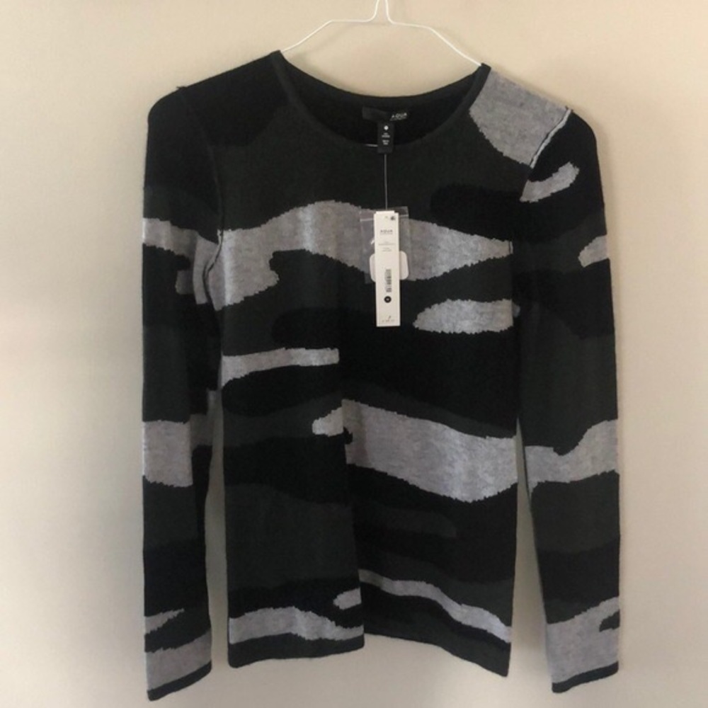 Aqua cashmere sweater